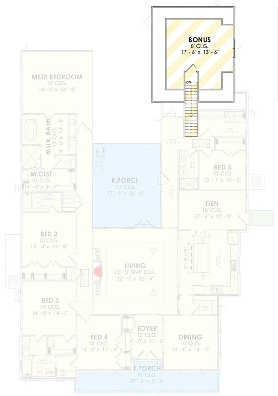 Floor Plan - Bonus Room