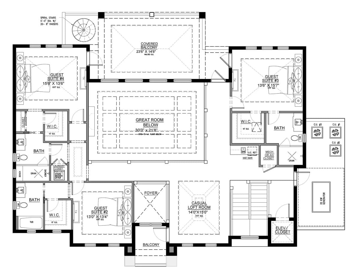 Floor Plan - Second Floor