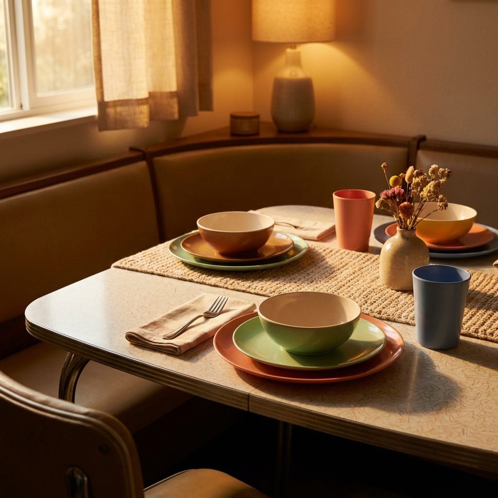 Setting the Dinner Table Before Anyone Was Called In