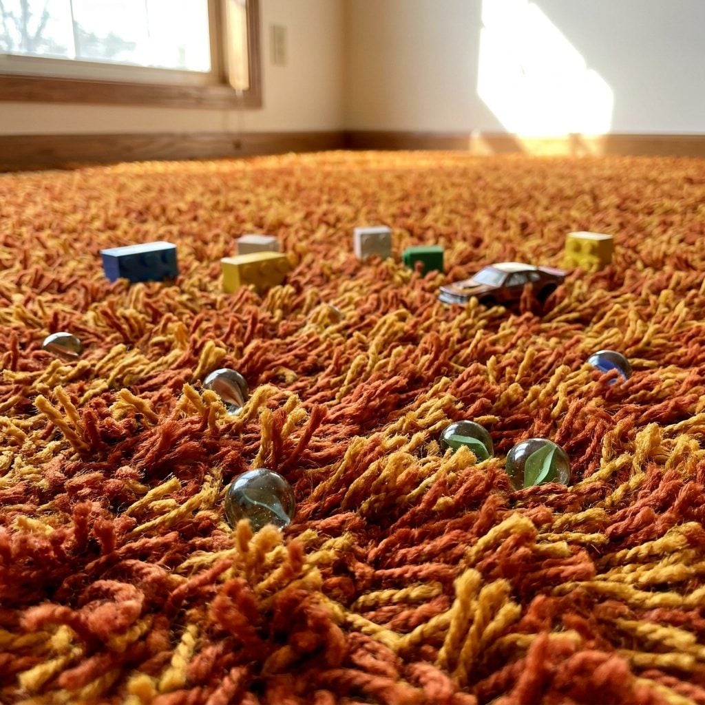 The Shag Carpet Kids Actually Sat and Played On
