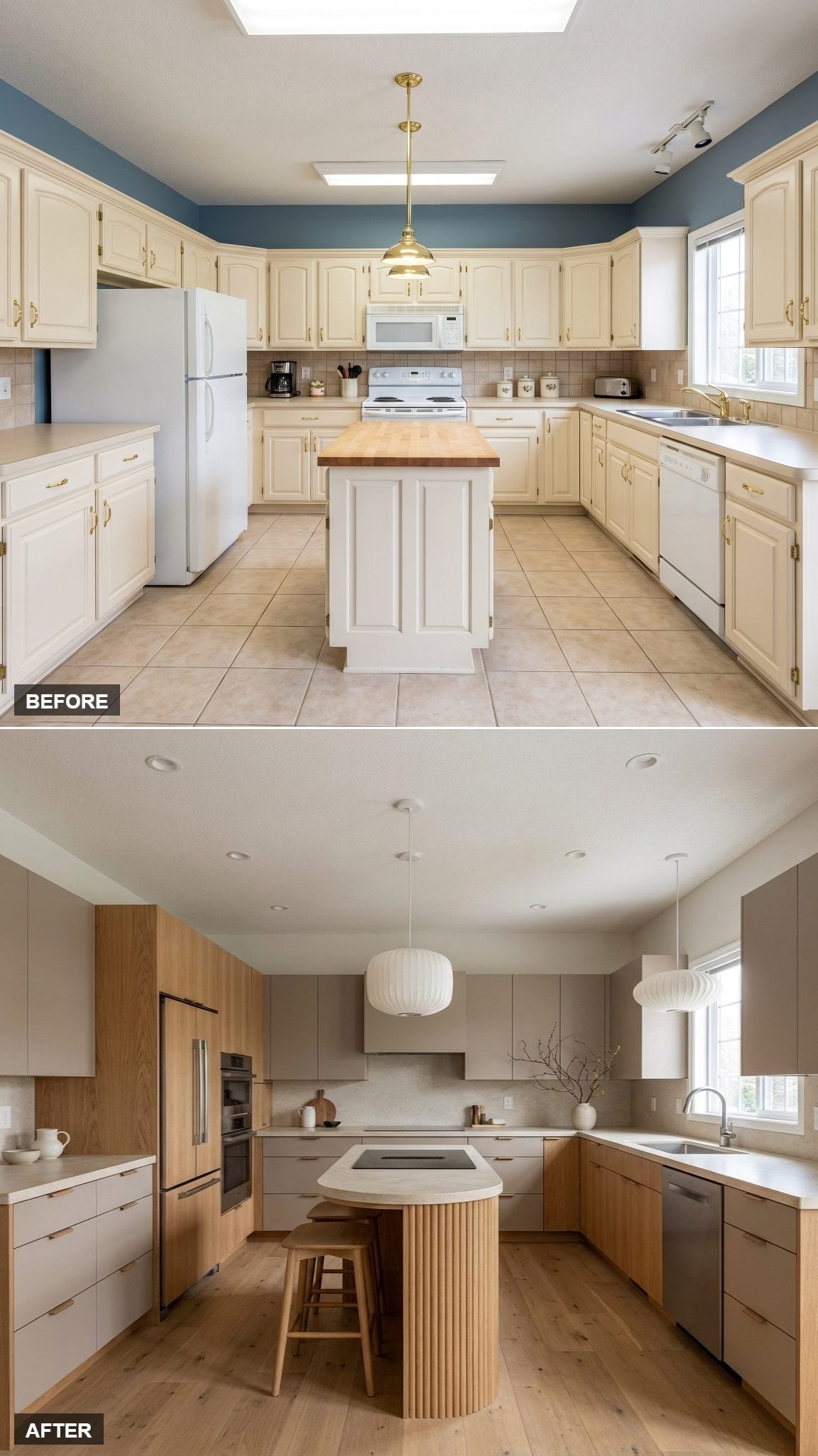 White Oak, Reeded Panels, and a Palette That Refuses to Shout