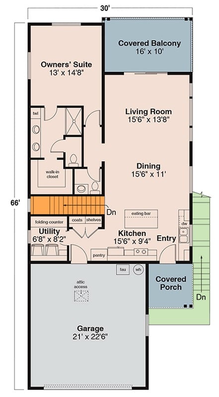 Floor Plan - Main Floor
