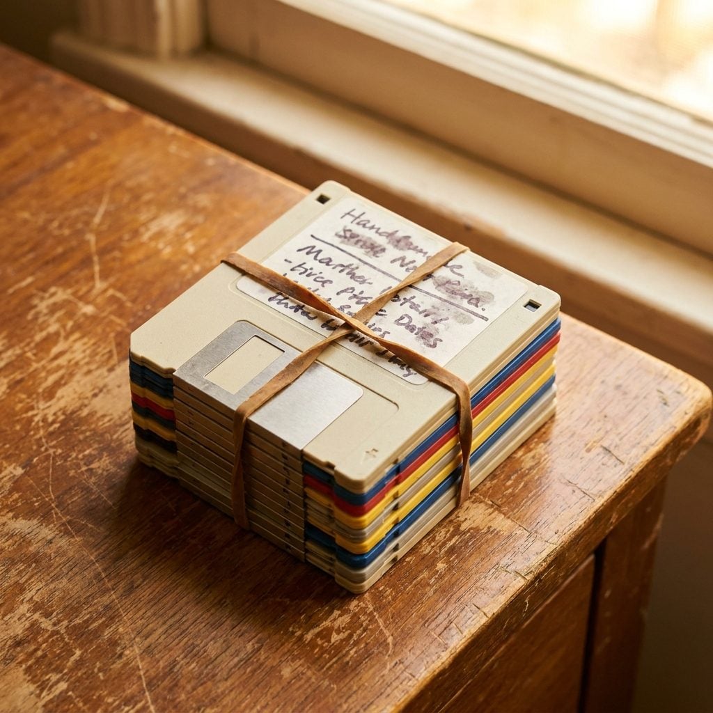 The Stack of Floppy Disks Nobody Could Throw Away