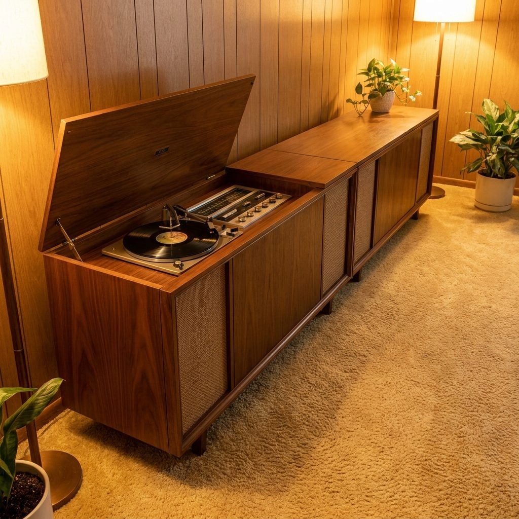 The Stereo Console That Looked Like a Sideboard