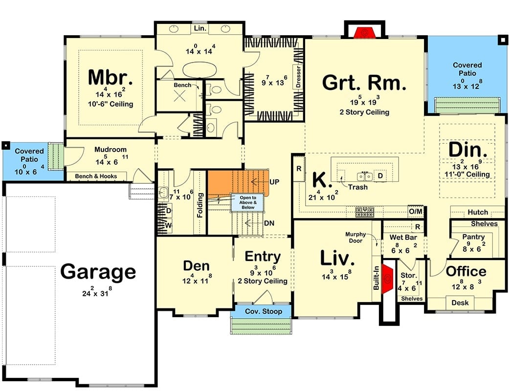 Floor Plan - Main Floor