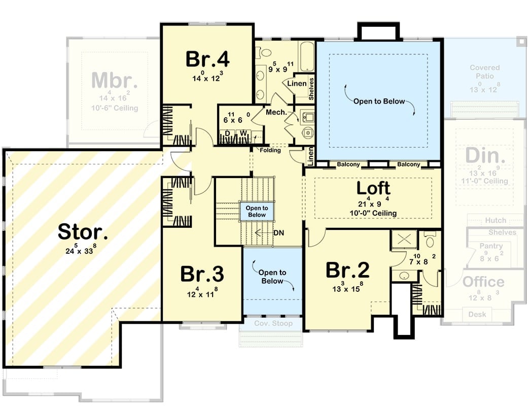 Floor Plan - Second Floor
