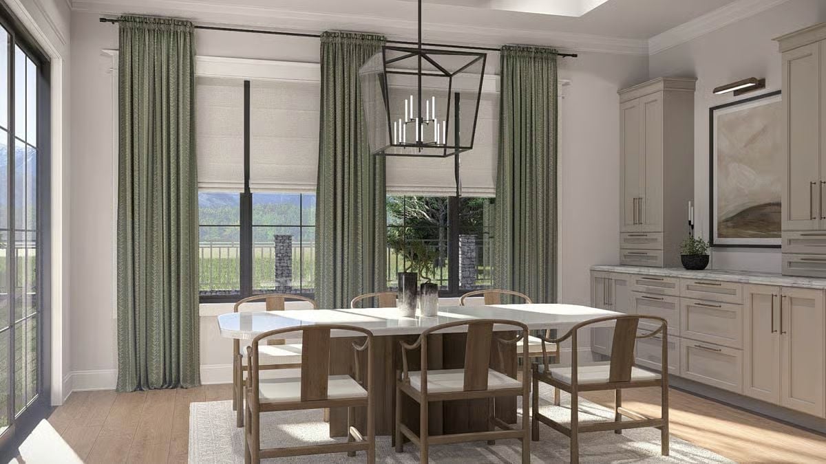 Lantern Light and Ming-Inspired Chairs Give This Dining Room Its Quiet Confidence