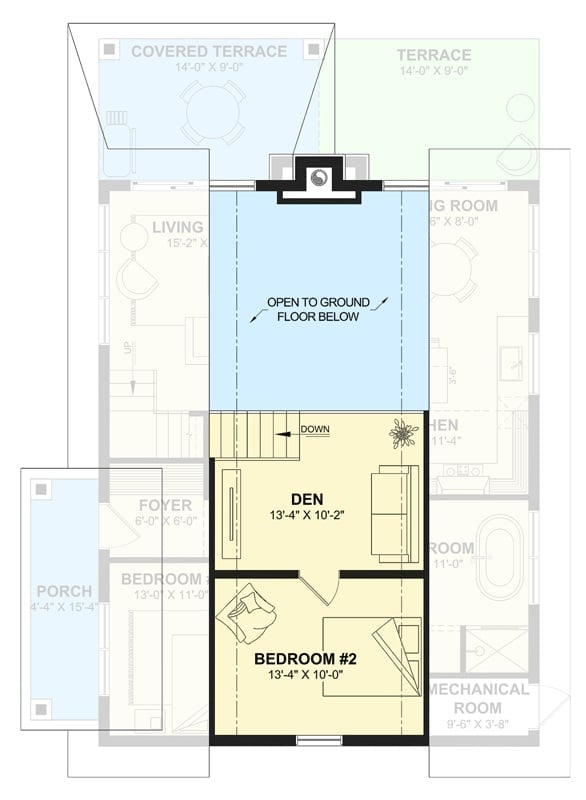 Floor Plan - Second Floor