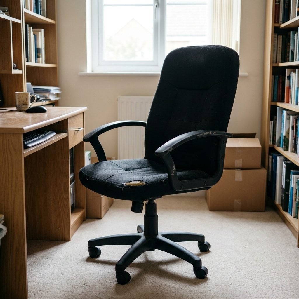 The Swivel Office Chair That Never Quite Fit the Desk