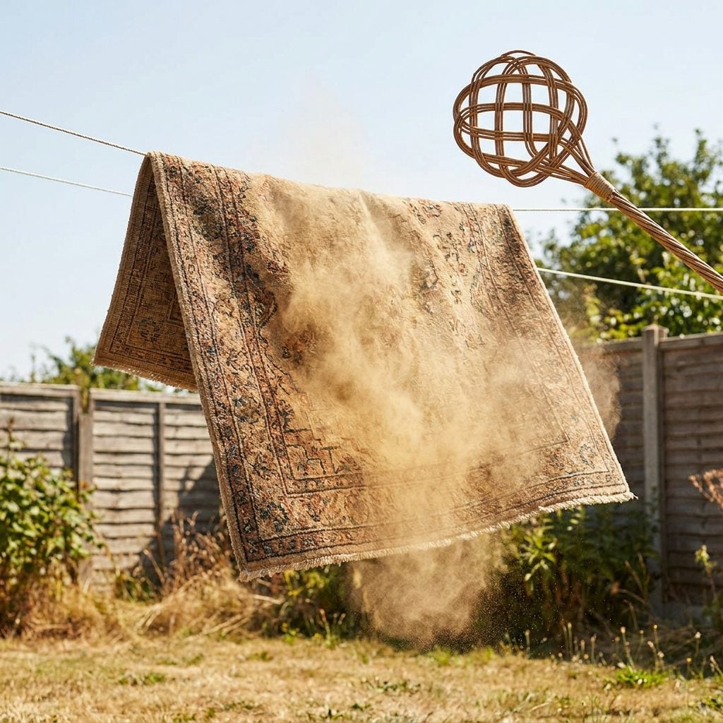 Take the Rugs Outside for a Good Shaking (or a Proper Beating)