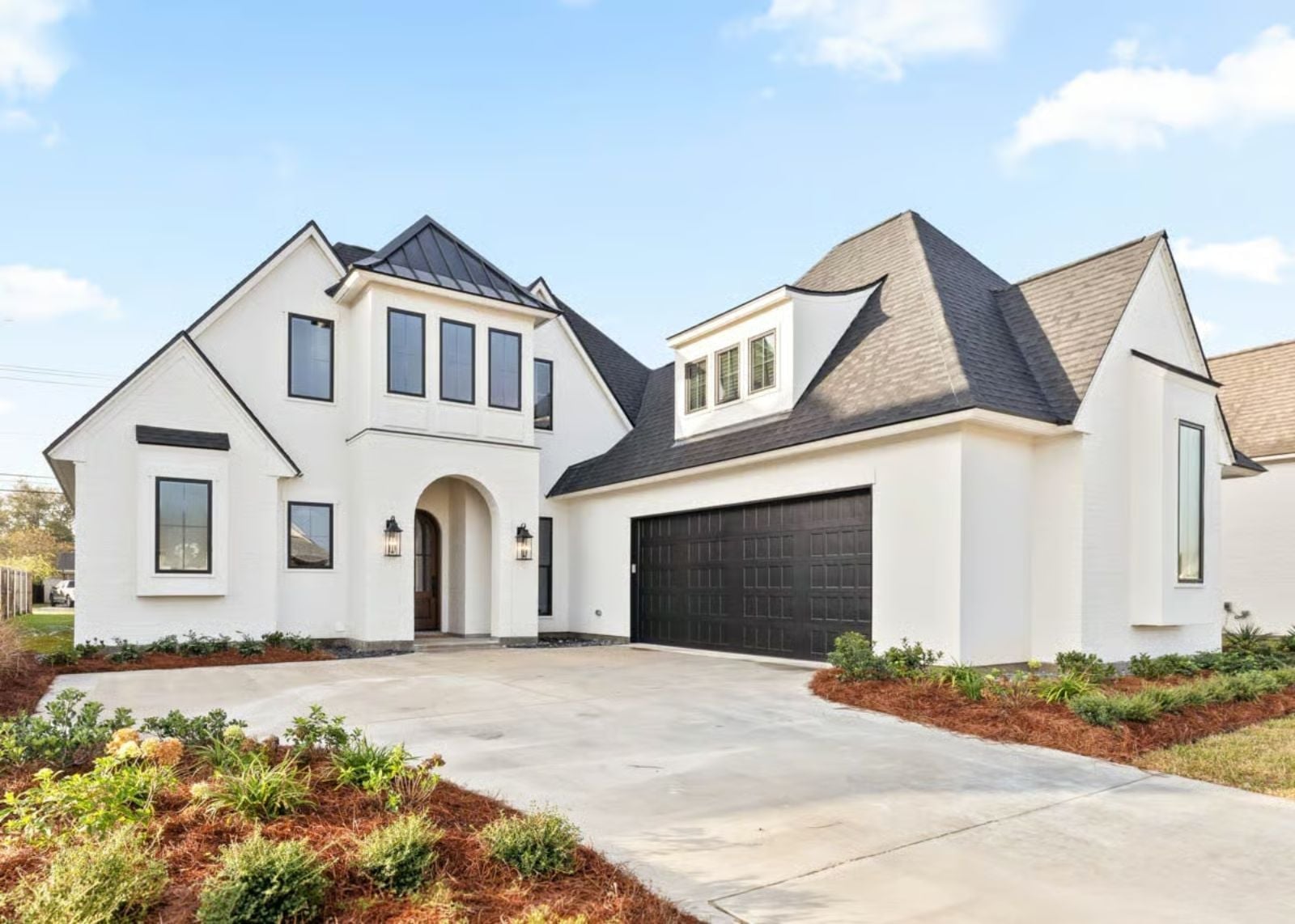 The Aventine 4-Bedroom European Modern House Plan with Courtyard Garage (2,846 Sq. Ft. Floor Plan)