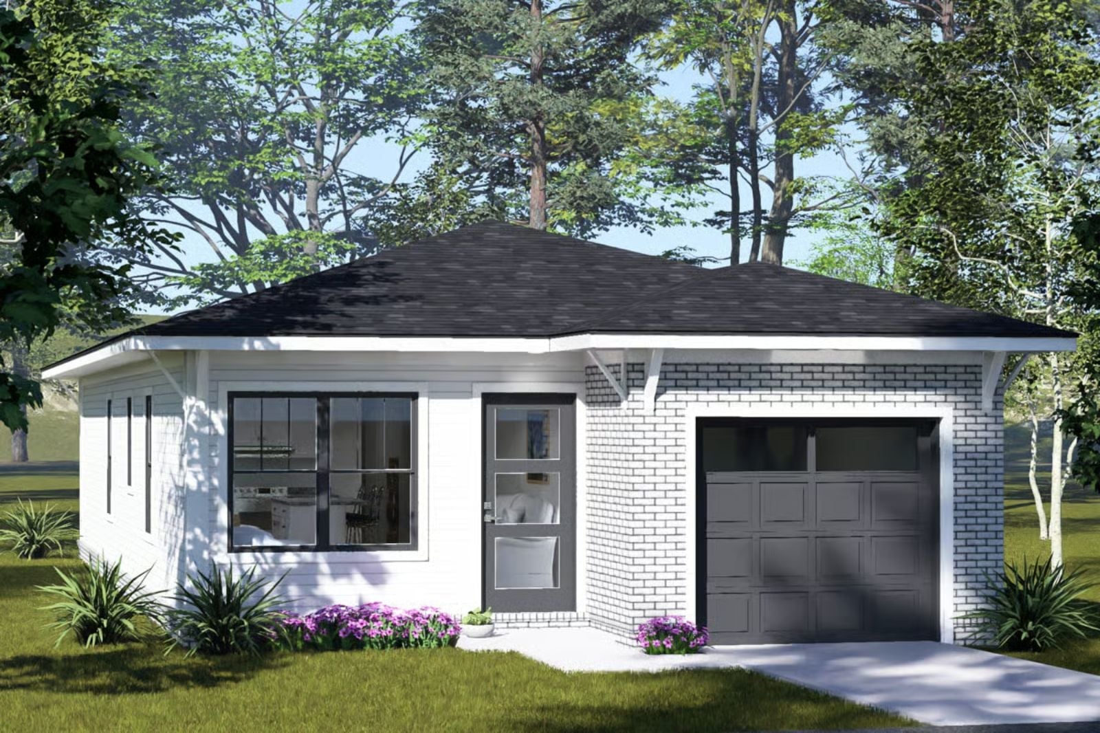 The Whitebrick 3-Bedroom Modern Ranch with Open-Concept Kitchen Designed for Families Who Outgrew Their Starter Home Three Years Ago (Floor Plan)