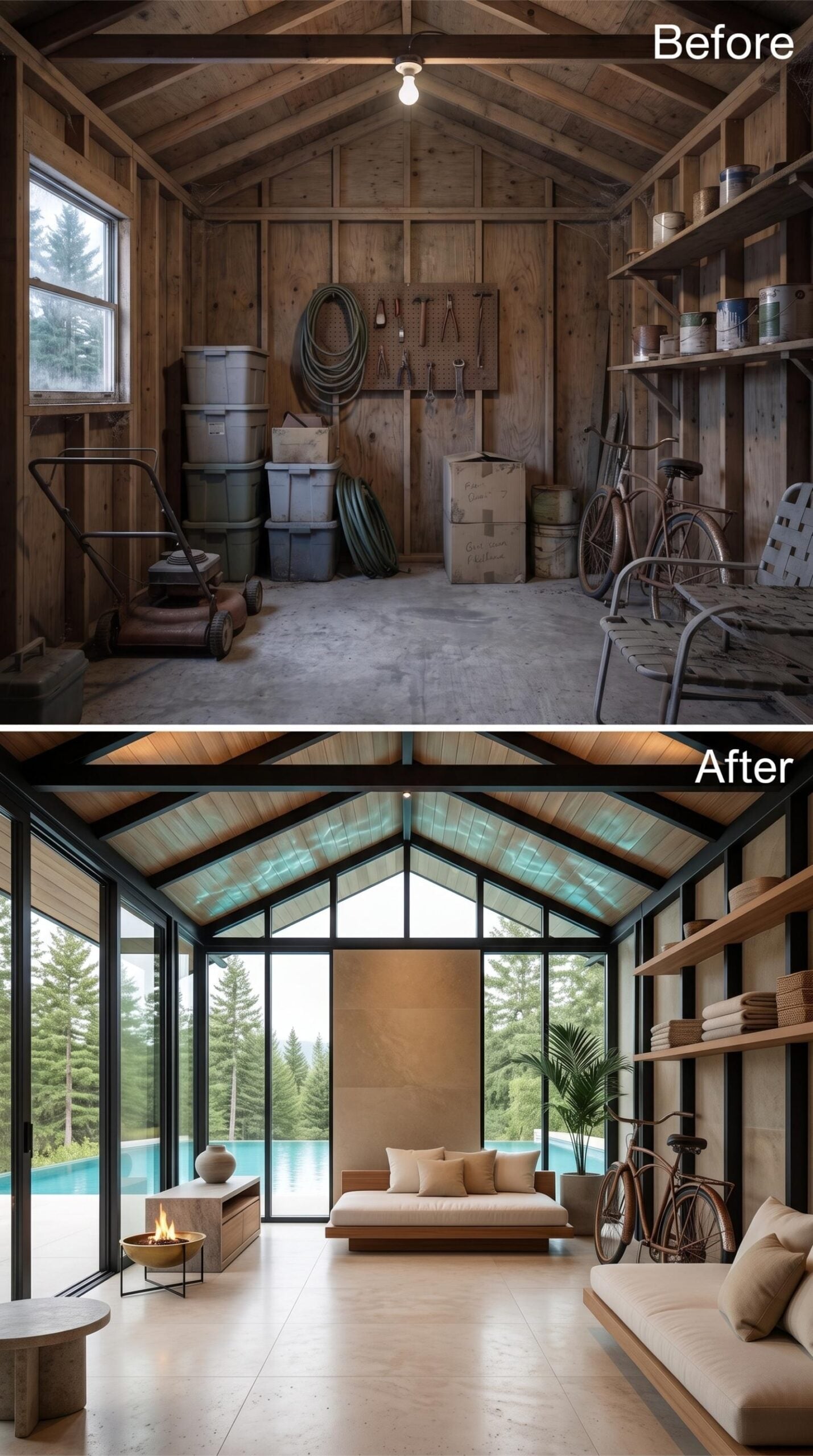 Steel Frames, Poolside Glass, and a Vintage Bicycle That Earned Its Place