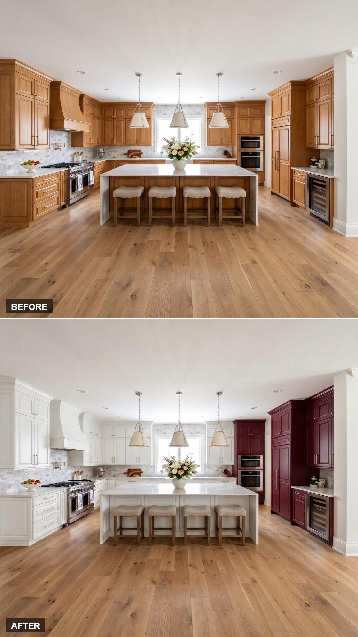 Burgundy Corners the Right Side, White Takes Everything Else, and It Works