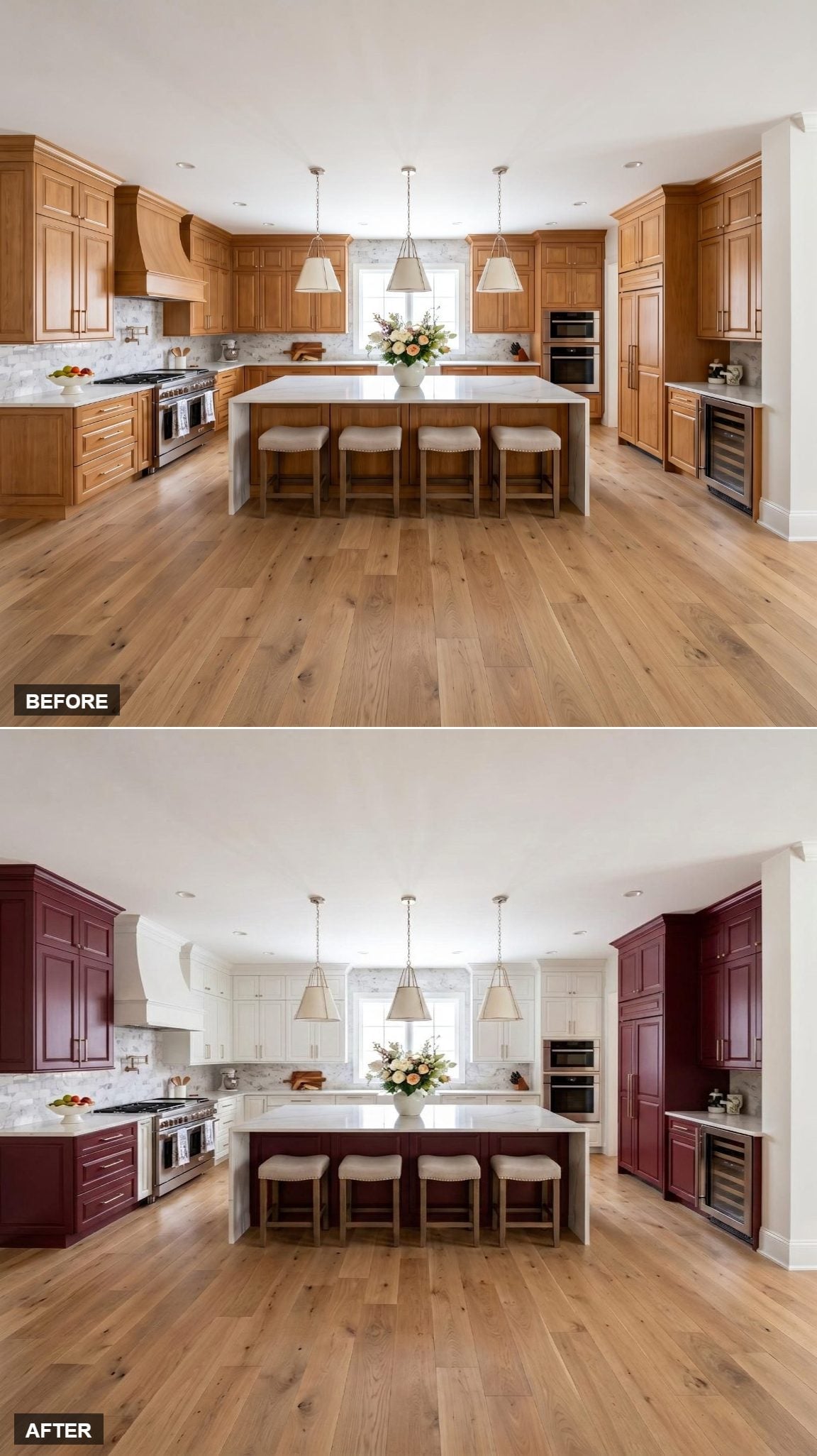 Burgundy Lowers, Cream Uppers, Zero Regrets About Skipping All-White
