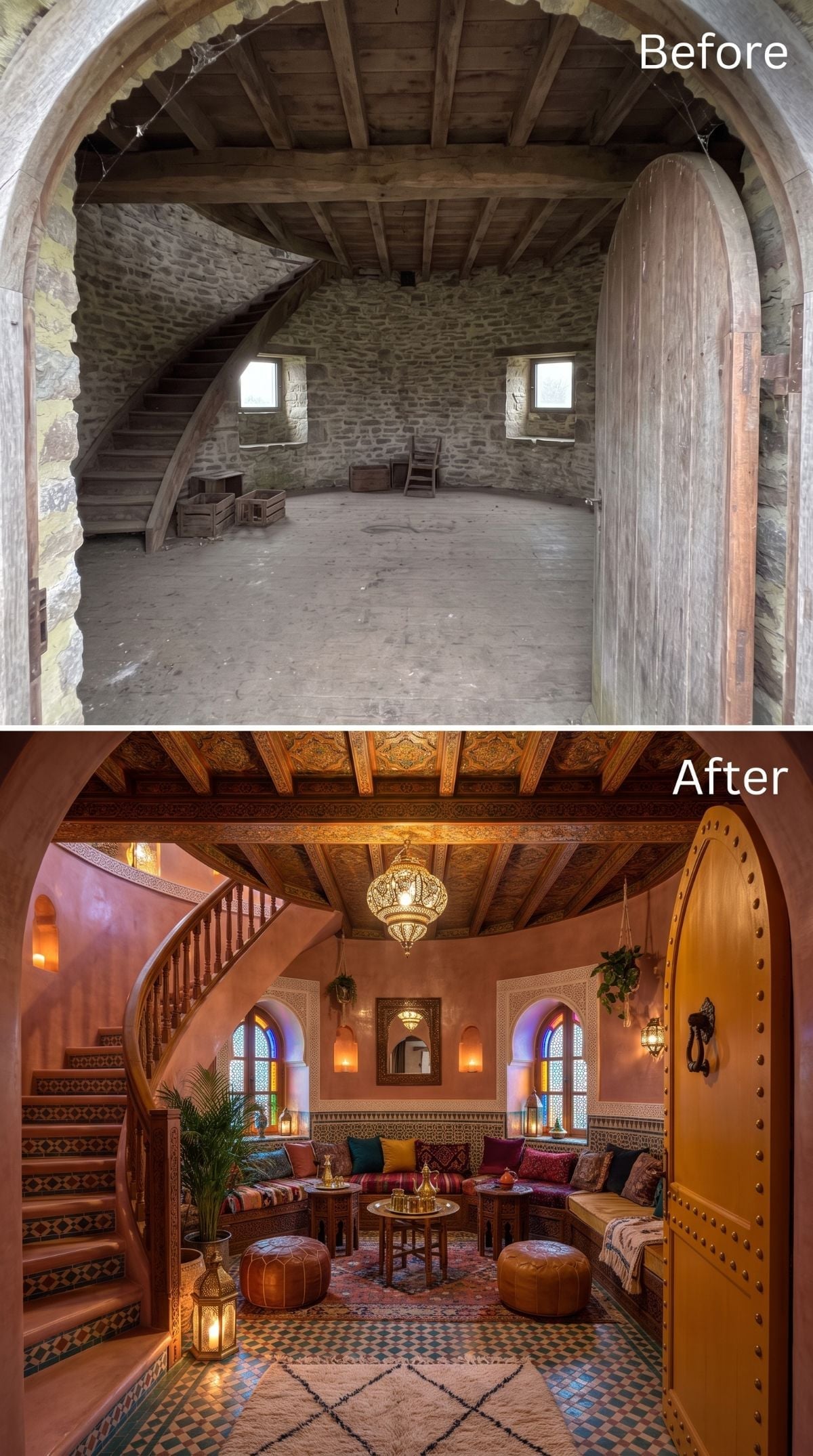 Moroccan Riad Warmth Pulled From a Windmill Nobody Believed In