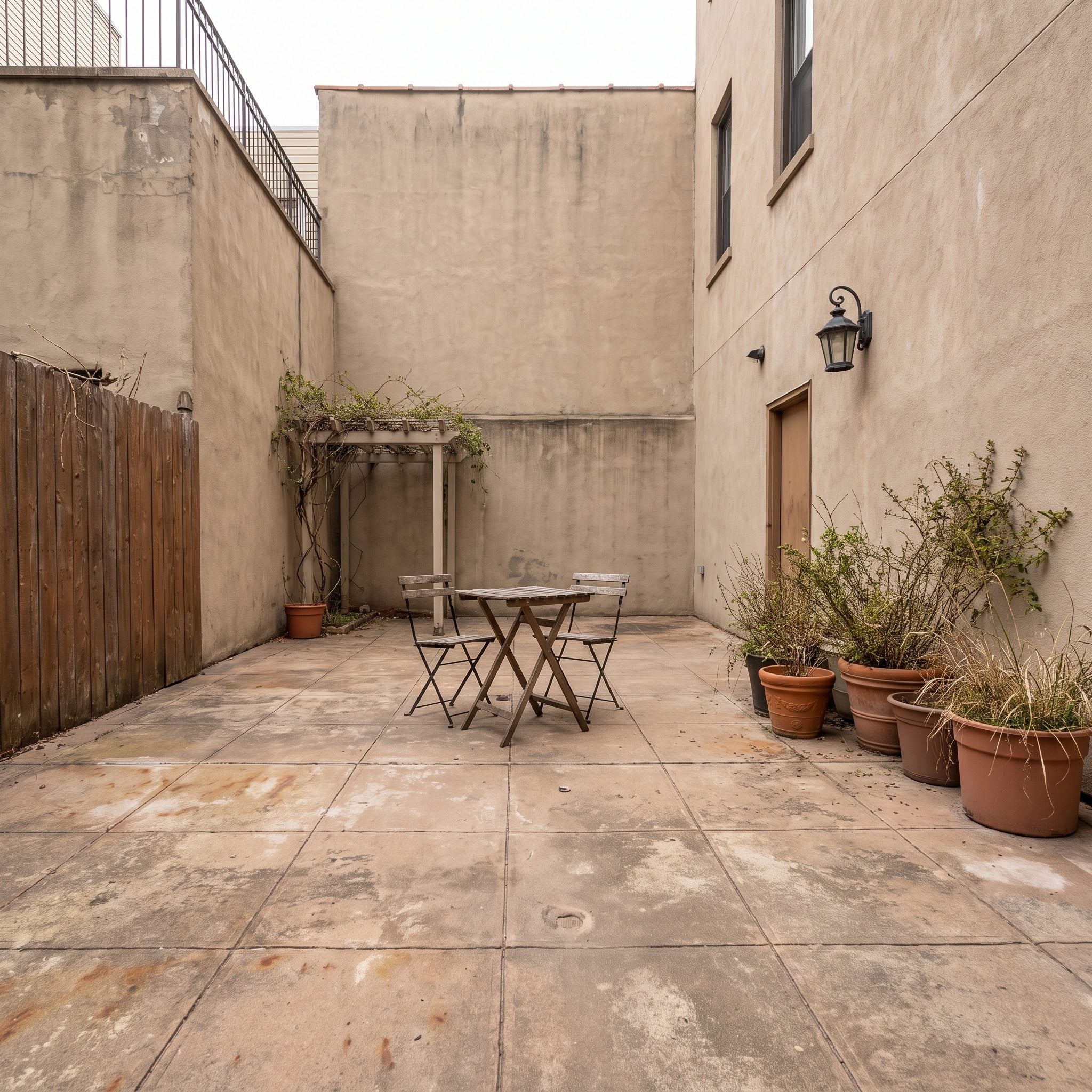 They Loathed Their Tired Courtyard. These Are the Brilliant 35 White & Navy Transformations