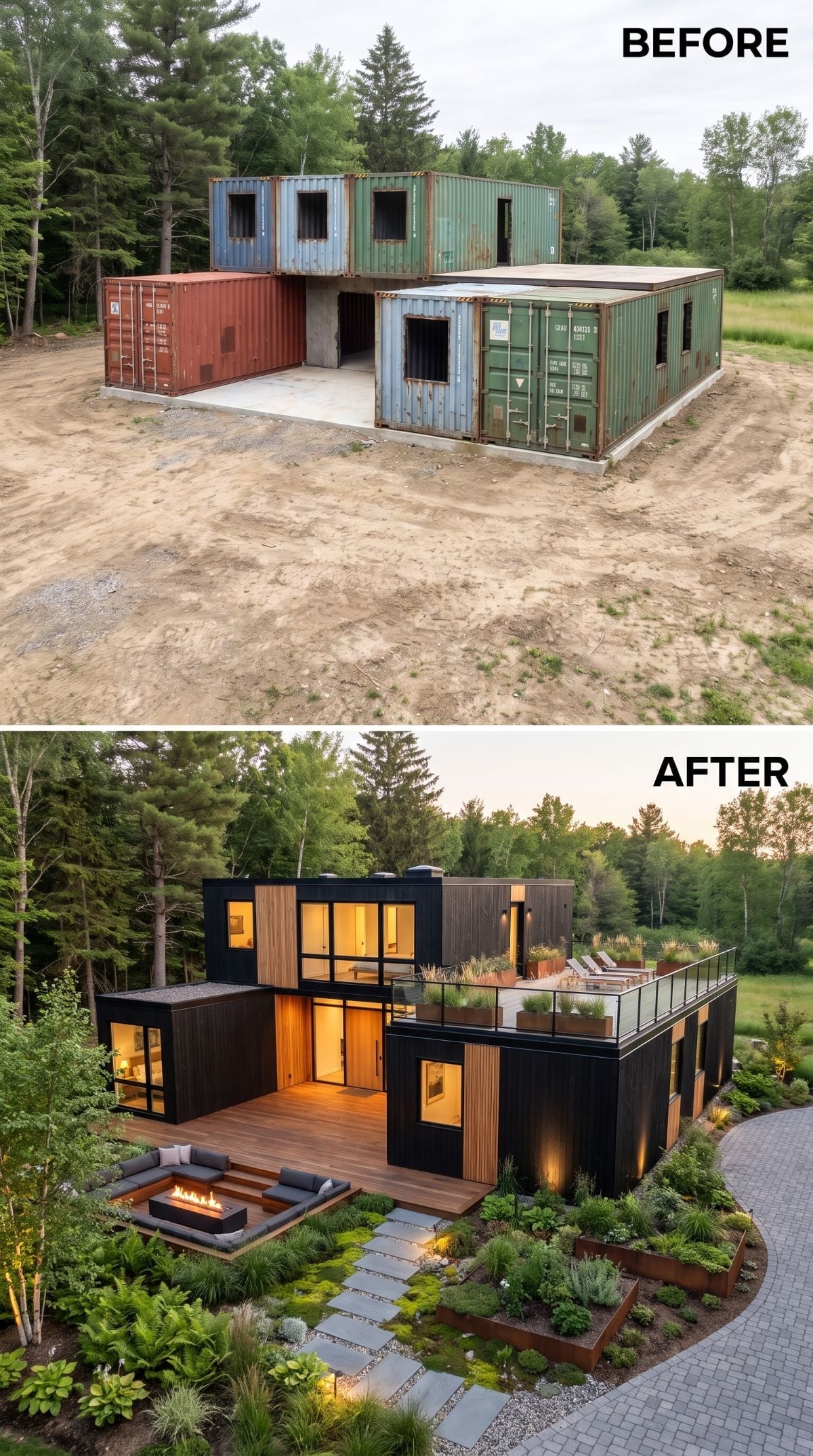 From Rusty Containers to Rooftop Deck: One Property's Radical Rebuild