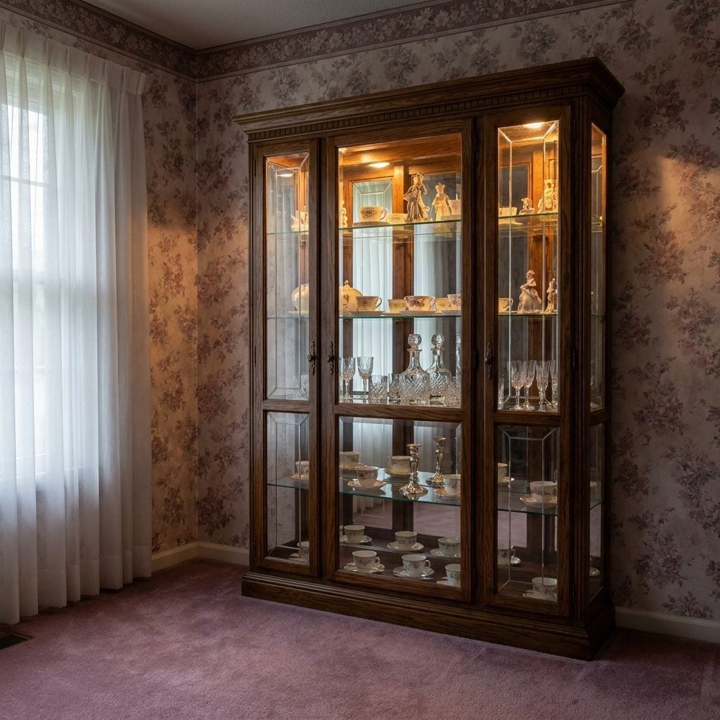 Crystal Decanters and Champagne Flutes Had Their Own Real Estate