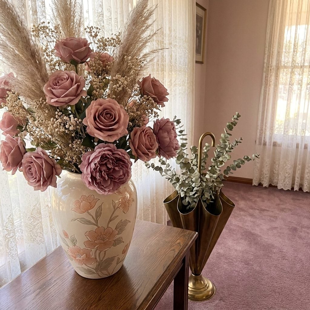 Flower-Painted Ceramic Vases Were Doing Double Duty Long Before Anyone Called It Décor