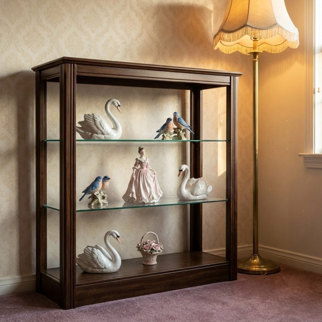 Porcelain Figurine Cabinets Were the Trophy Cases of Formal Living Rooms