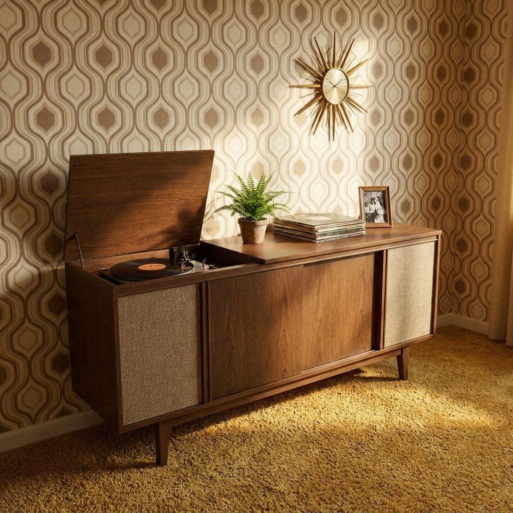 Record Consoles Were the Centerpiece Furniture Nobody Replaced With a Streaming Device