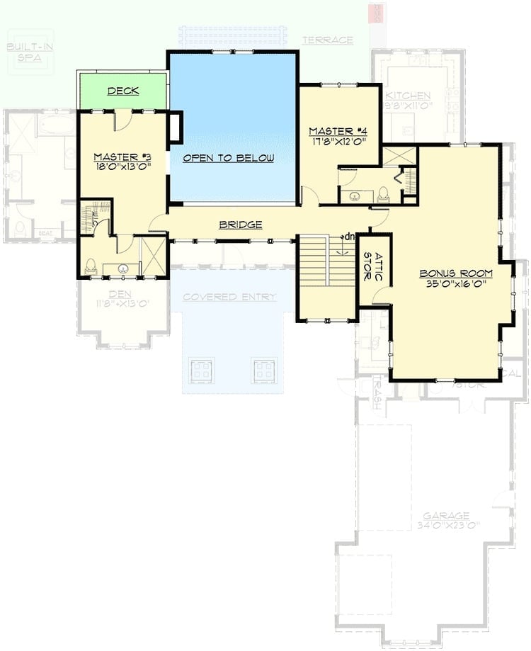 Floor Plan - Second Floor
