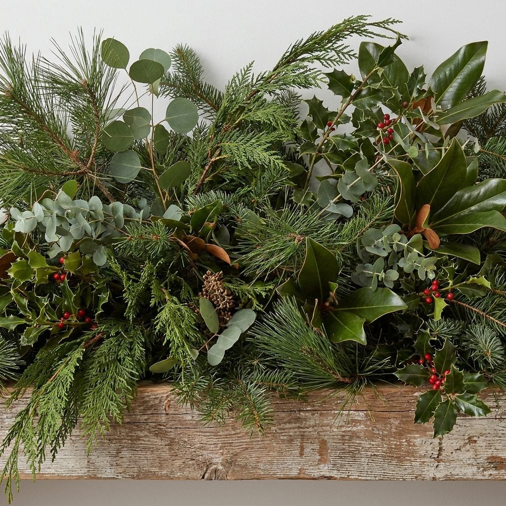 Too Many Different Types of Greenery Mixed Together