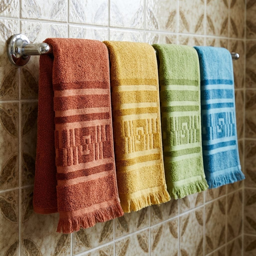 Towels Had to Hang Perfectly Straight