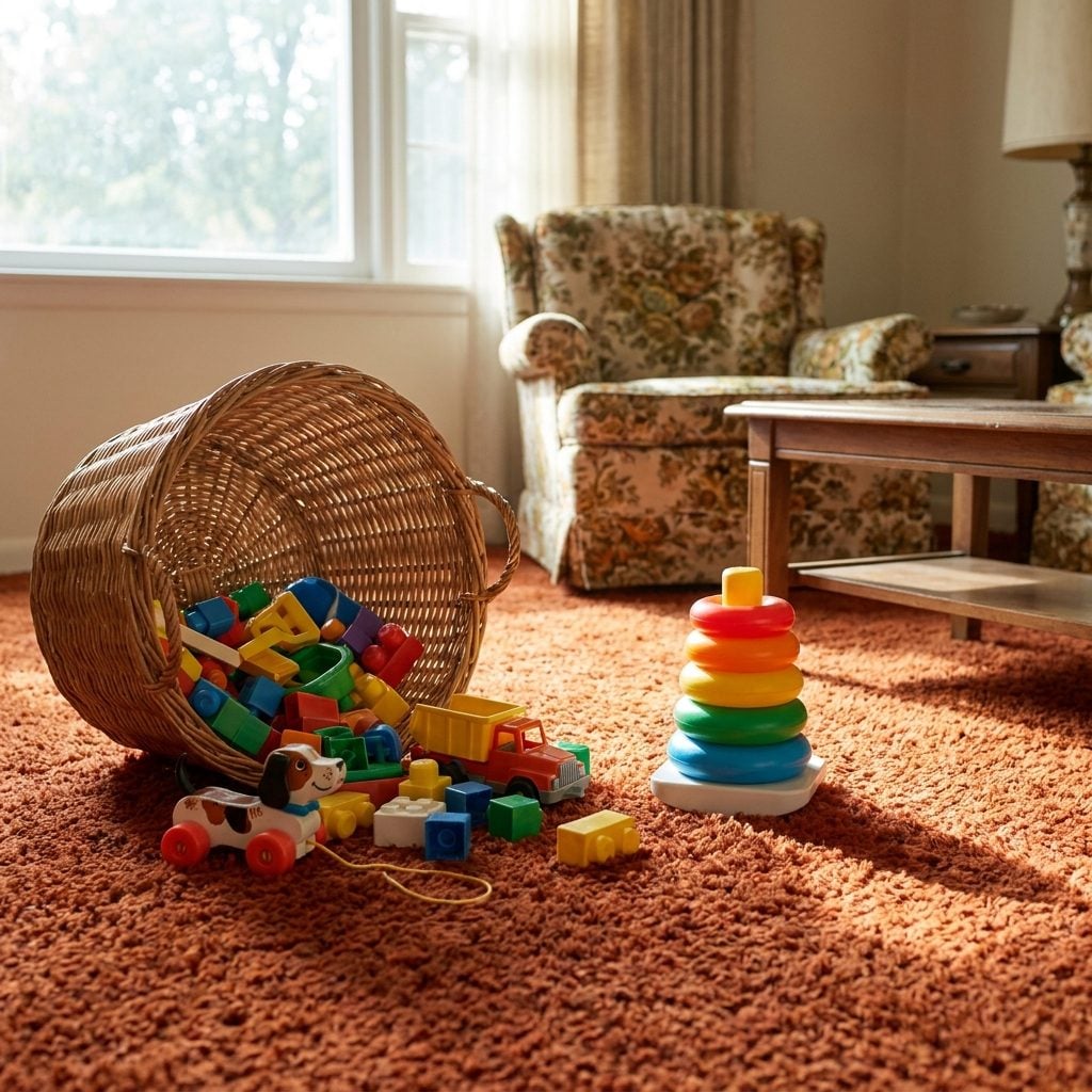 The Toy Basket That Let the Kids Play Where the Adults Were