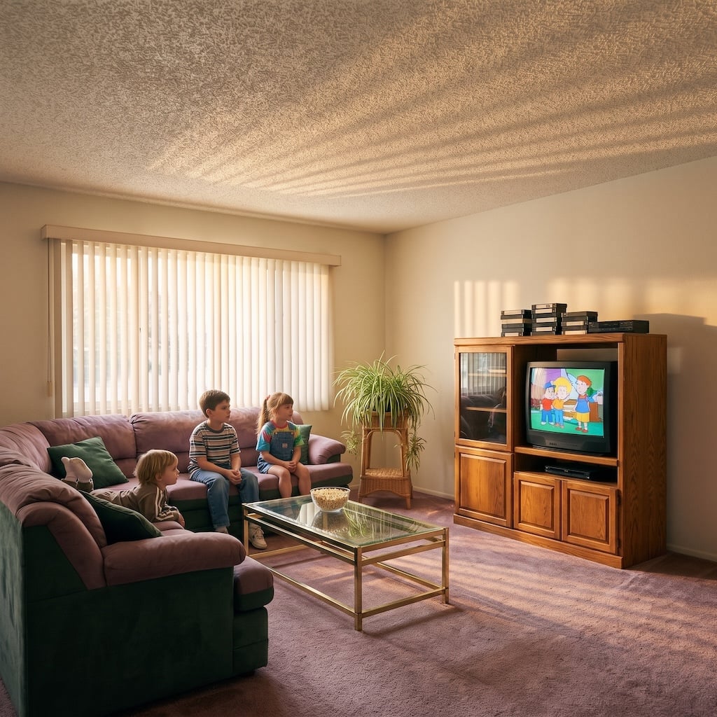 kids watching tv