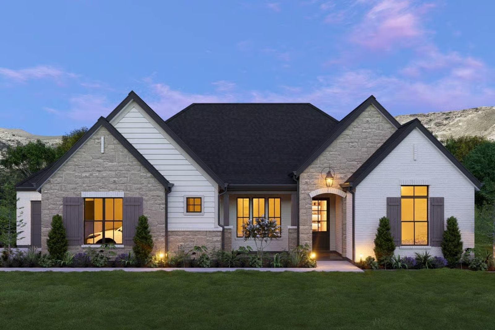 Twilight Hollow 3-Bedroom Modern Farmhouse with Covered Patio Designed for Families Who Love Big Gatherings and Quiet Mornings (Floor Plan)