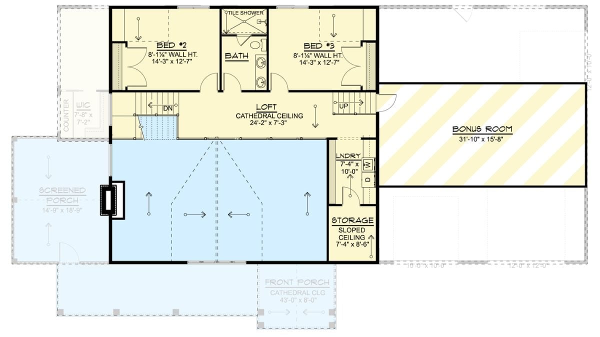 Floor Plan - Second Floor