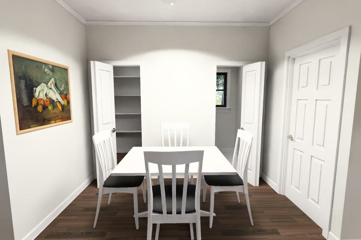Cézanne on the Wall and a Pantry That Opens Right Into the Dining Room