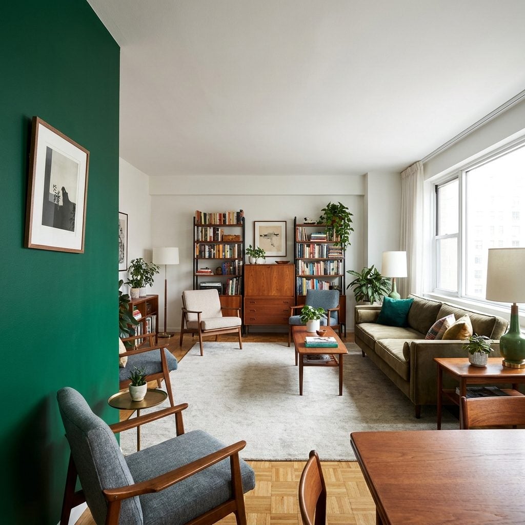 Using a Deep Accent Color on the Wall That Already Feels Closest