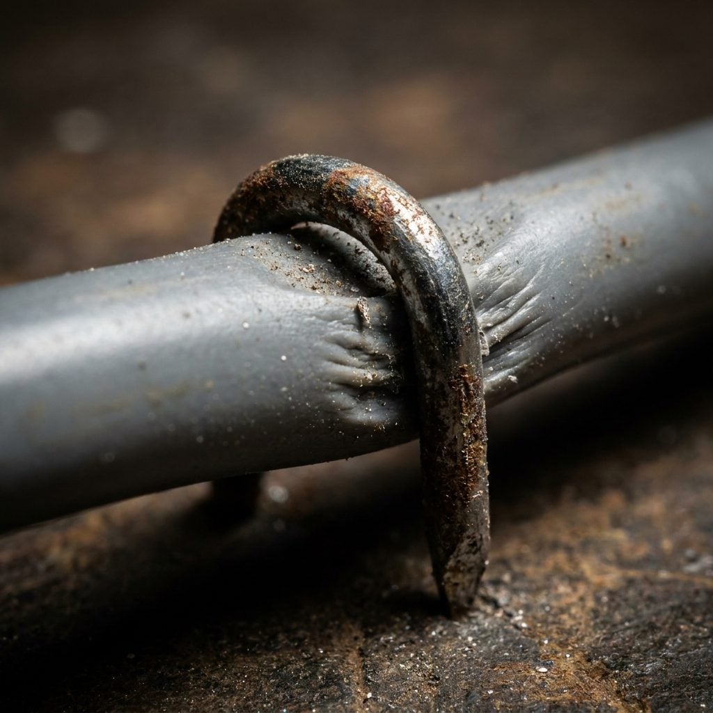 Using Staples or Nails That Can Damage the Light Wires