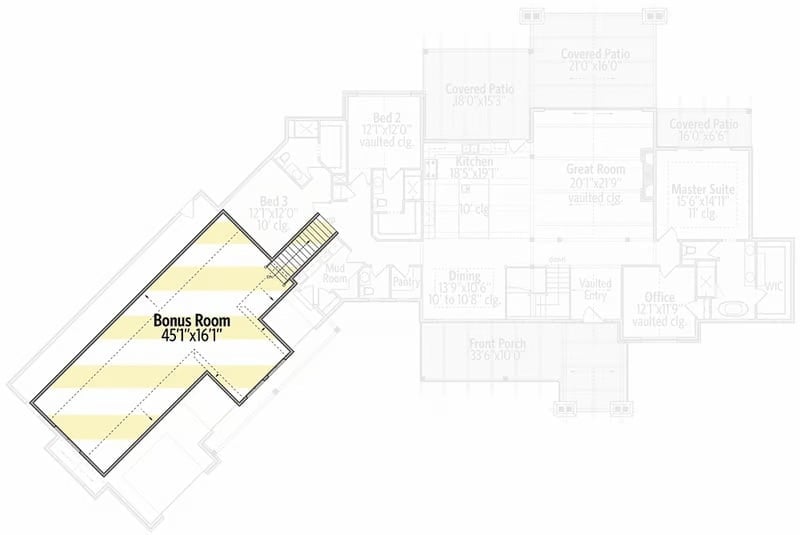Floor Plan - Bonus Room