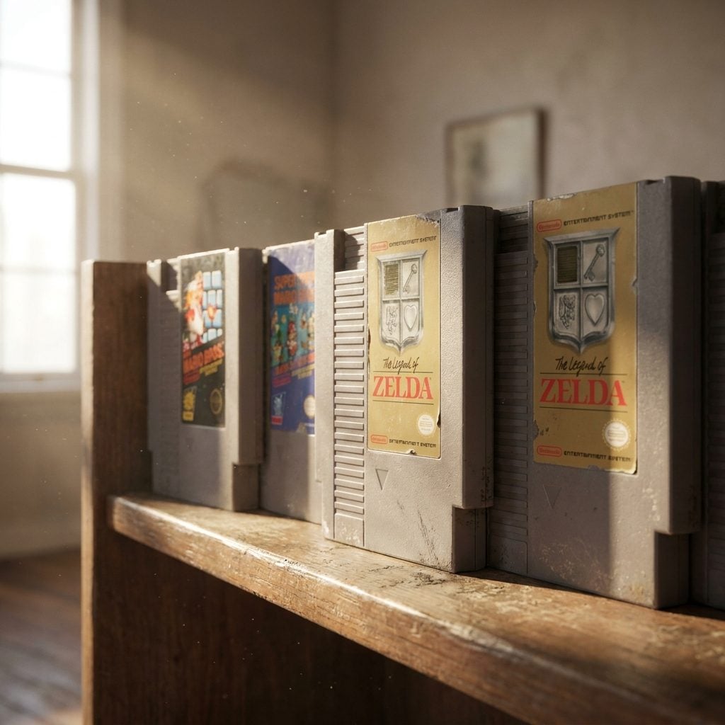 Video-Game Cartridges Everybody Had to Share