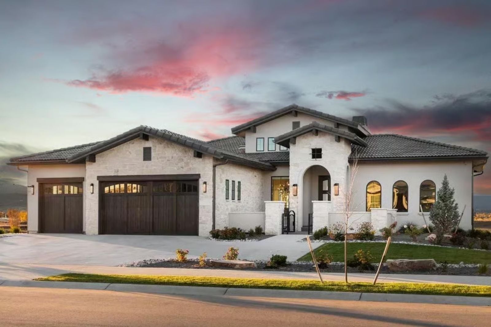 Step Inside The Villa Bellariva 4-Bedroom Contemporary Tuscan House Plan with Basement Expansion (2,380 Sq. Ft. Floor Plan)