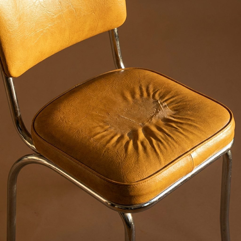 Vinyl-Padded Kitchen Chairs That Stuck to the Backs of Your Legs