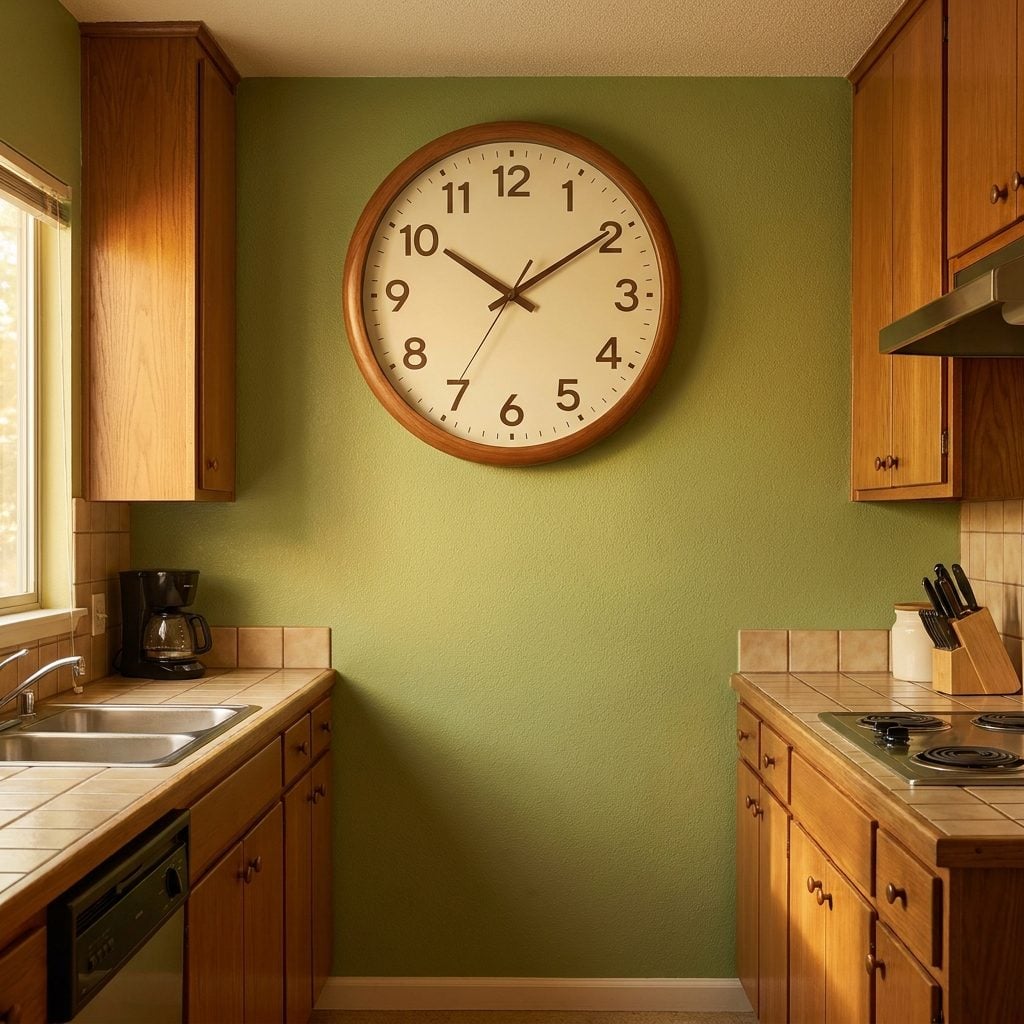 The Wall Clock Everyone Glanced At Twenty Times a Day