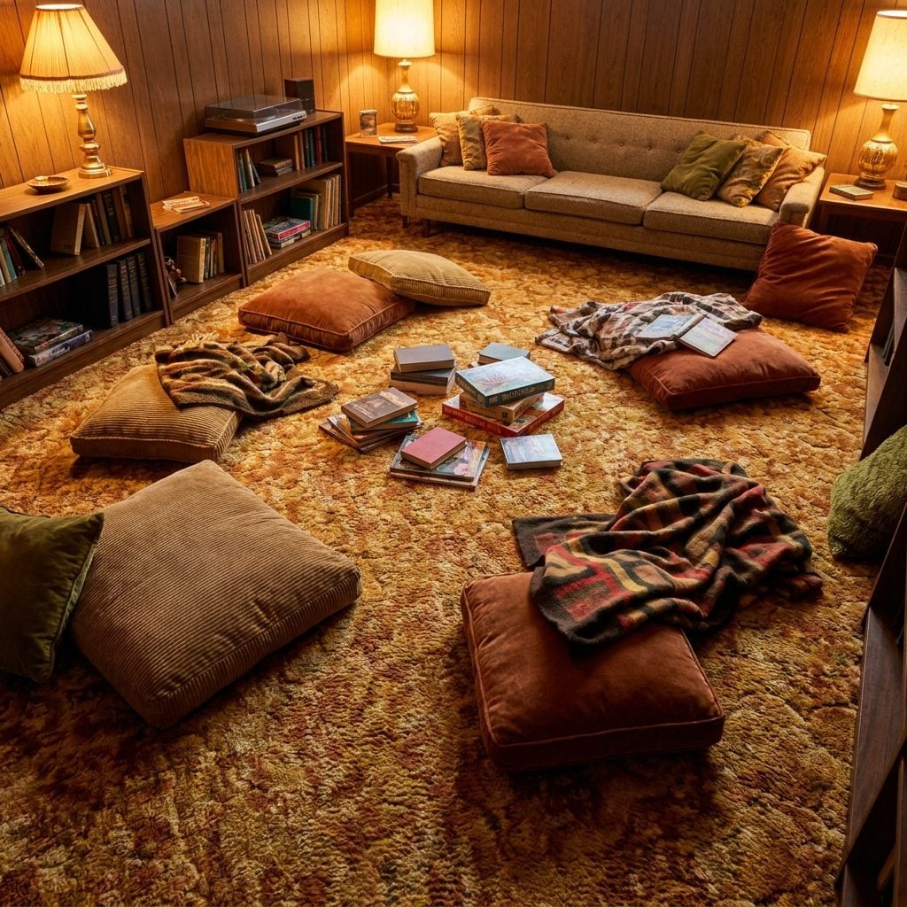 Wall-to-Wall Carpet That Made Everyone Sit on the Floor