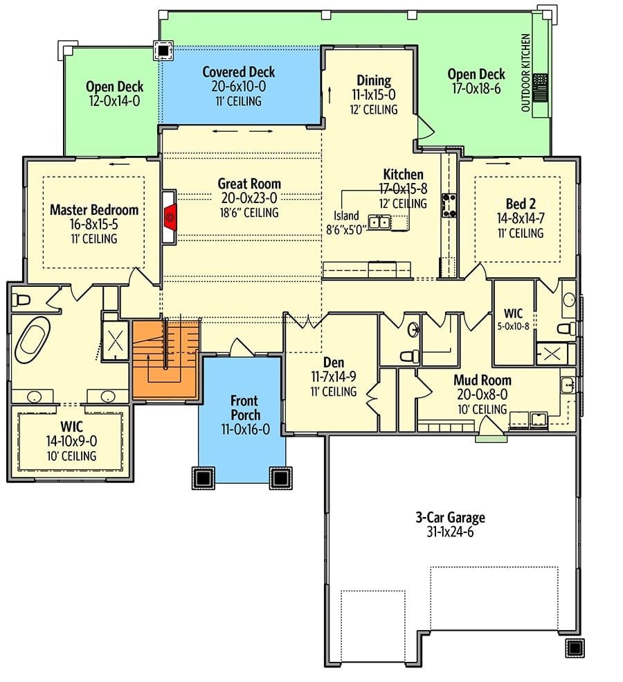 Floor Plan - Main Floor