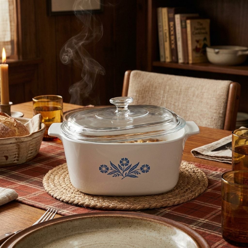 The White Casserole Dish That Went Straight From Oven to Table