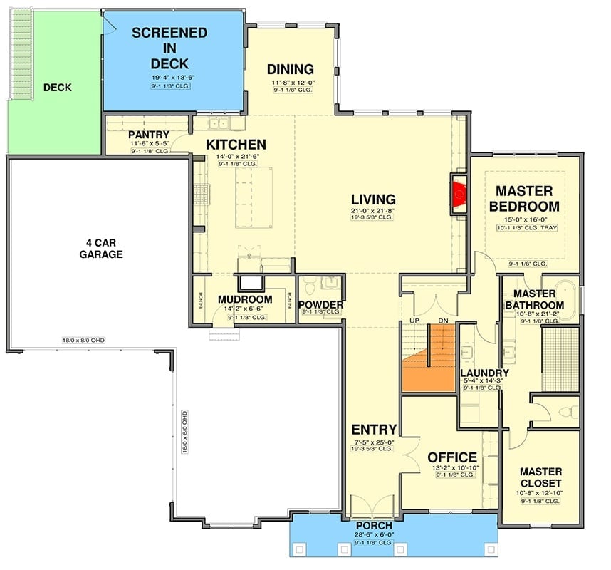 Floor Plan - Main Floor