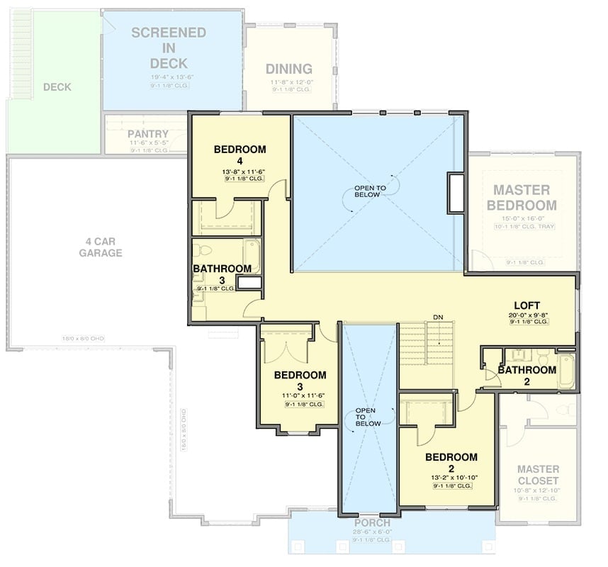 Floor Plan - Second Floor