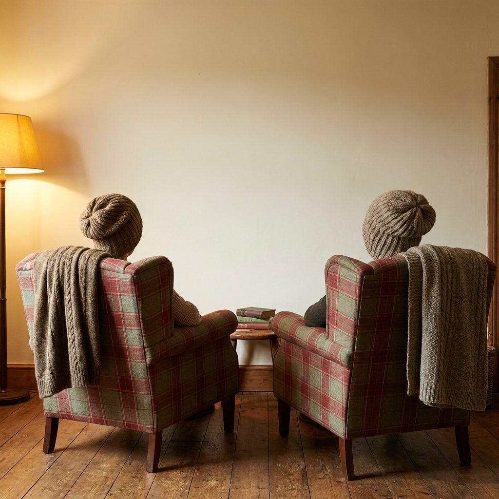 Why Two Reading Chairs Facing the Same Wall Slowly Kill the Conversation
