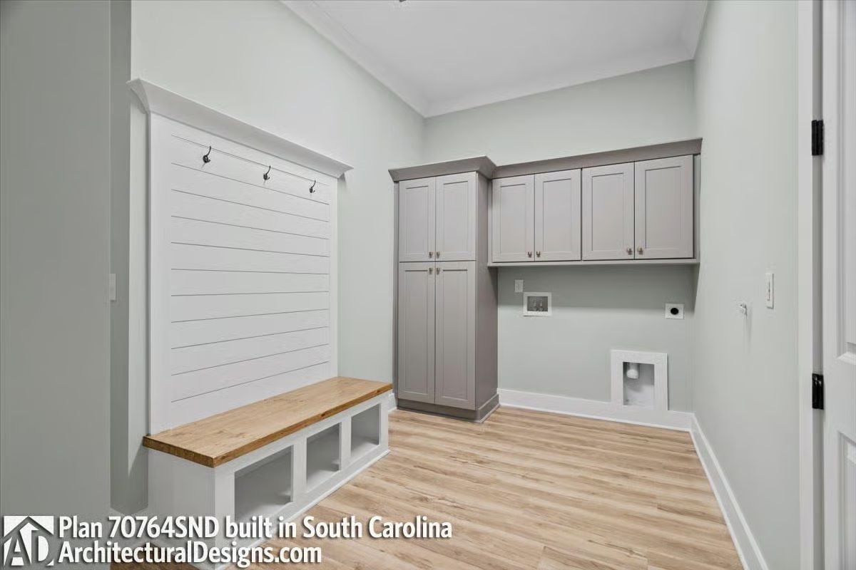Mudroom Built-ins That Actually Have a Job to Do