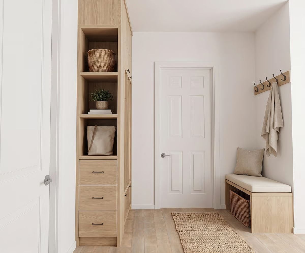 Mudroom Storage Built Around How Families Actually Live