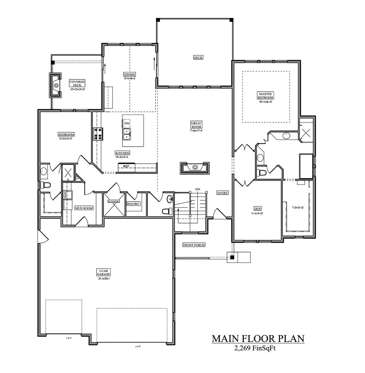 Floor Plan - Main Floor